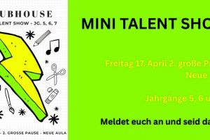 MINI TALENT SHOW
